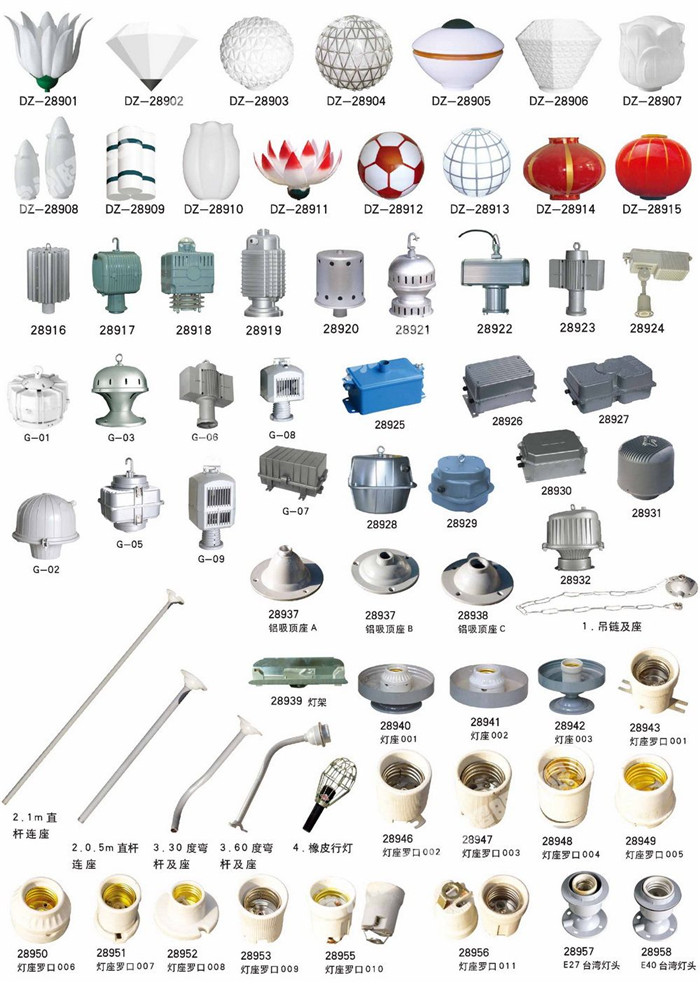 光源、配件